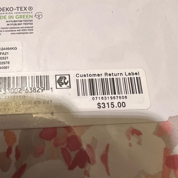 NWT sky king size comforter cover 2 king pillow shams 100% cotton - Picture 5 of 7